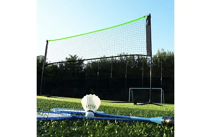 Sieť na volejbal, badminton a tenis – mobilná a nastaviteľná