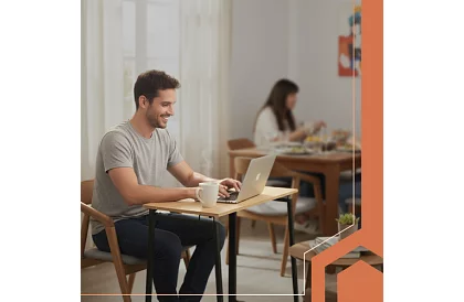 Skladací hnedý stôl – 80 × 75 × 40 cm