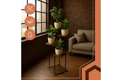 Stojan na kvety 107 cm – 5 úrovní