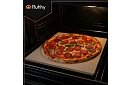Pečiaci kordieritový kameň na pizzu s bambusovou lopatkou
