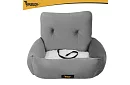 Prepravná sedačka do auta  44 × 35 × 30 cm – Veľkosť S