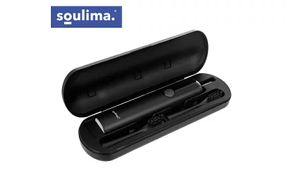 Sonický elektrický zubný kefka X800 - čierny – 90 000 ot./min + 6 hlavíc