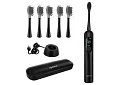 Sonický elektrický zubný kefka X800 - čierny – 90 000 ot./min + 6 hlavíc