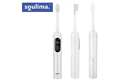 Sonický elektrický zubný kefka X800 – biely – 90 000 ot./min + 6 hlavíc