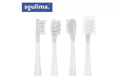 Sonický elektrický zubný kefka X800 – biely – 90 000 ot./min + 6 hlavíc