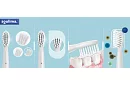 Sonický elektrický zubný kefka X800 – biely – 90 000 ot./min + 6 hlavíc
