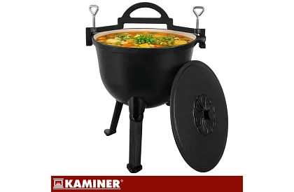 Liatinový smaltovaný hrniec 10 litrov