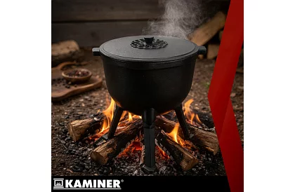 Liatinový smaltovaný hrniec 10 litrov