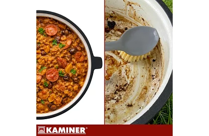 Liatinový smaltovaný hrniec 10 litrov