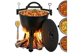 Liatinový smaltovaný hrniec 10 litrov