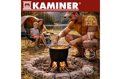 Liatinový smaltovaný hrniec 8 litrov