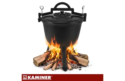 Liatinový smaltovaný hrniec 8 litrov