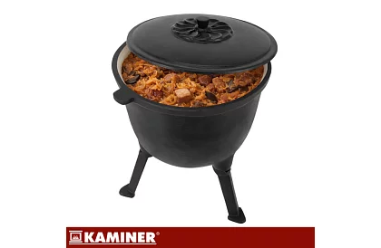 Liatinový smaltovaný hrniec 8 litrov