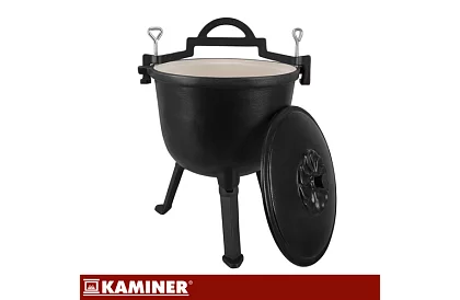 Liatinový smaltovaný hrniec 8 litrov