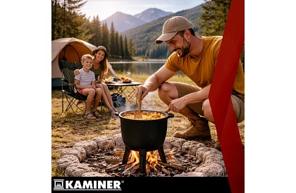 Liatinový smaltovaný hrniec 8 litrov