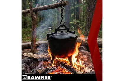 Liatinový smaltovaný hrniec 8 litrov