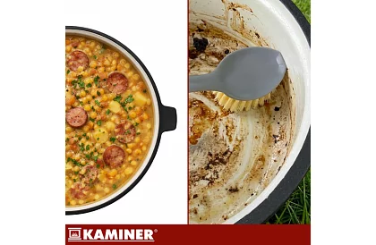 Liatinový smaltovaný hrniec 8 litrov