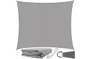 Stínící sluneční plachta 3 × 2 m – Šedá