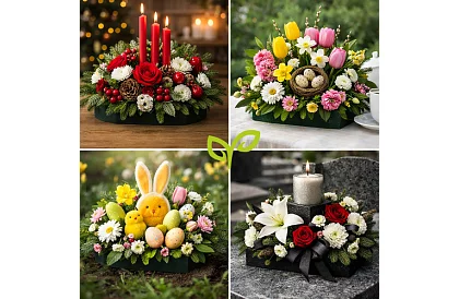 Aranžovacia hmota Florex 20 kusov – 23 × 11 × 8 cm