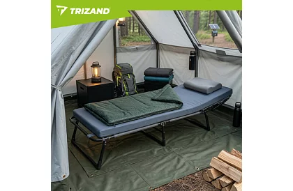 Skladacie záhradné ležadlo 192 × 68 × 28 cm – Šedé