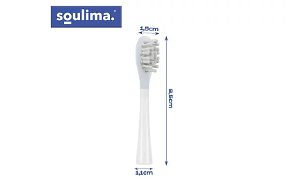 2 náhradné hlavice pre elektrický zubný kefku X800 – biele