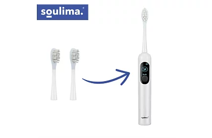 2 náhradné hlavice pre elektrický zubný kefku X800 – biele