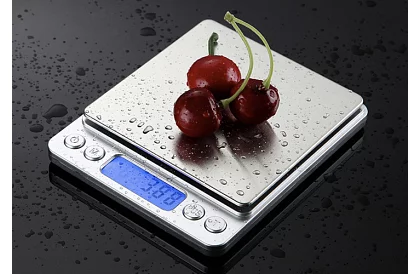 Presná LCD elektronická kuchynská váha 500 g / 0,01 g