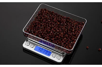 Presná LCD elektronická kuchynská váha 500 g / 0,01 g