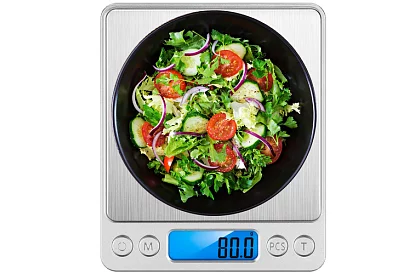 Presná LCD elektronická kuchynská váha 500 g / 0,01 g