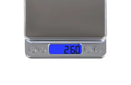 Presná LCD elektronická kuchynská váha 500 g / 0,01 g
