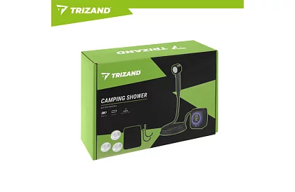 Kempingová sprcha s LCD a pumpou 8000 mAh – dobíjacia