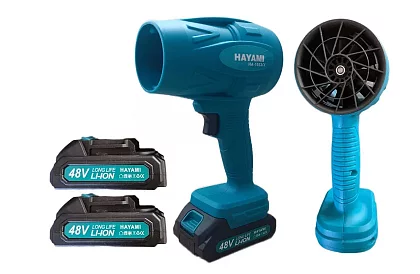Ručný akumulátorový fúkač + 2 batérie – HAYAMI HA-1033