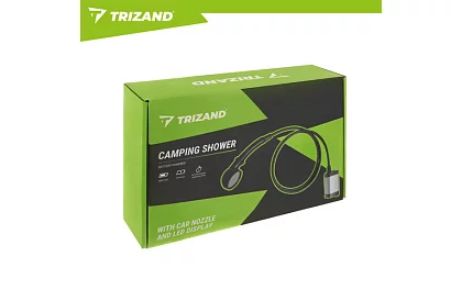 Kempingová sprcha s LCD a pumpou 6000 mAh – dobíjacia