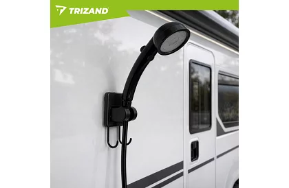 Kempingová sprcha s LCD a pumpou 6000 mAh – dobíjacia