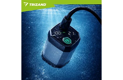 Kempingová sprcha s LCD a pumpou 6000 mAh – dobíjacia