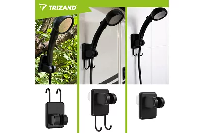 Kempingová sprcha s LCD a pumpou 6000 mAh – dobíjacia