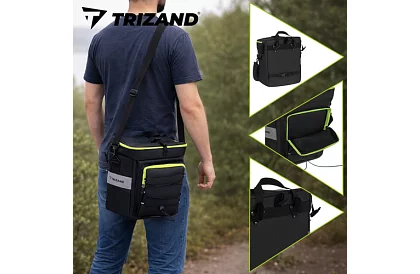 Taška na bicykel, batoh 3v1 – na nosič bicykla - 65 l