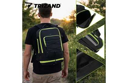 Taška na bicykel, batoh 3v1 – na nosič bicykla - 65 l