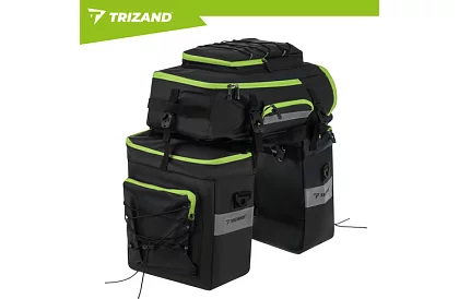 Taška na bicykel, batoh 3v1 – na nosič bicykla - 65 l