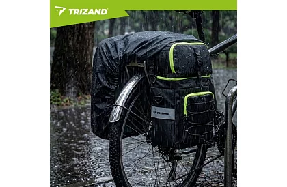 Taška na bicykel, batoh 3v1 – na nosič bicykla - 65 l