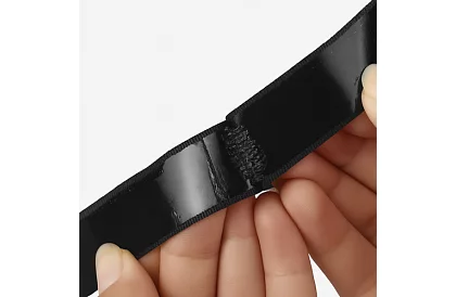 Samolepiaci suchý zips 5 x 500 cm – čierny