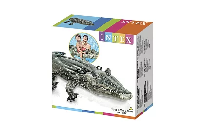 Nafukovacie lehátko krokodíl 170 x 86 cm – I57551