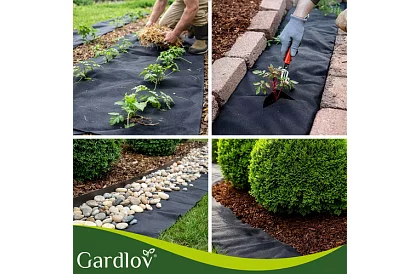 UV agrotextílie proti burine 1,6x20 m, 50 g/m2, čierna