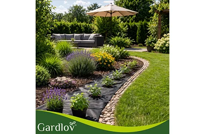 UV agrotextílie proti burine 1,6x20 m, 50 g/m2, čierna