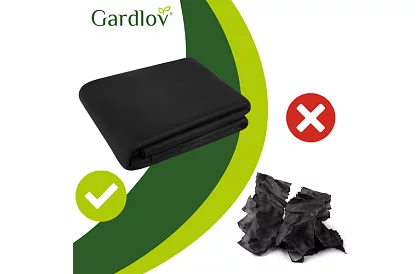 UV agrotextílie proti burine 1,6x20 m, 50 g/m2, čierna