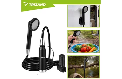 Kempingová sprcha s pumpou 2200 mAh – dobíjacia