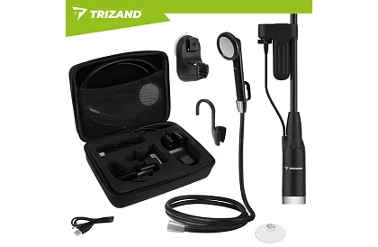 Kempingová sprcha s pumpou 2200 mAh – dobíjacia