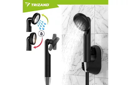 Kempingová sprcha s pumpou 2200 mAh – dobíjacia