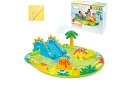 Nafukovacie vodné ihrisko so šmykľavkou 191 x 152 x 58 cm – Dinosaurus I57166