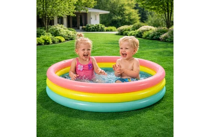 Nafukovací detský bazén s mäkkým dnom 114 x 25 cm – I57412NP
